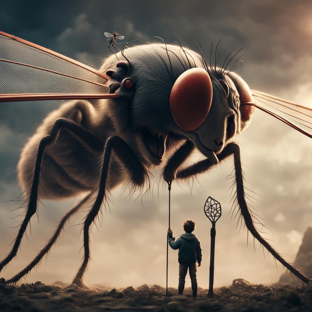 Fly vs Giant: Epic Cinematic Showdown