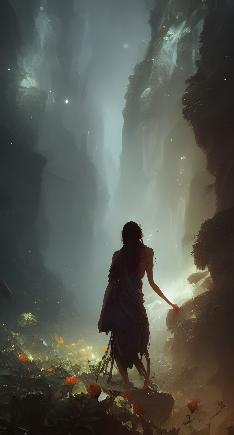 Ethereal Nietzsche-Inspired Art in Hyperdetailed 8k