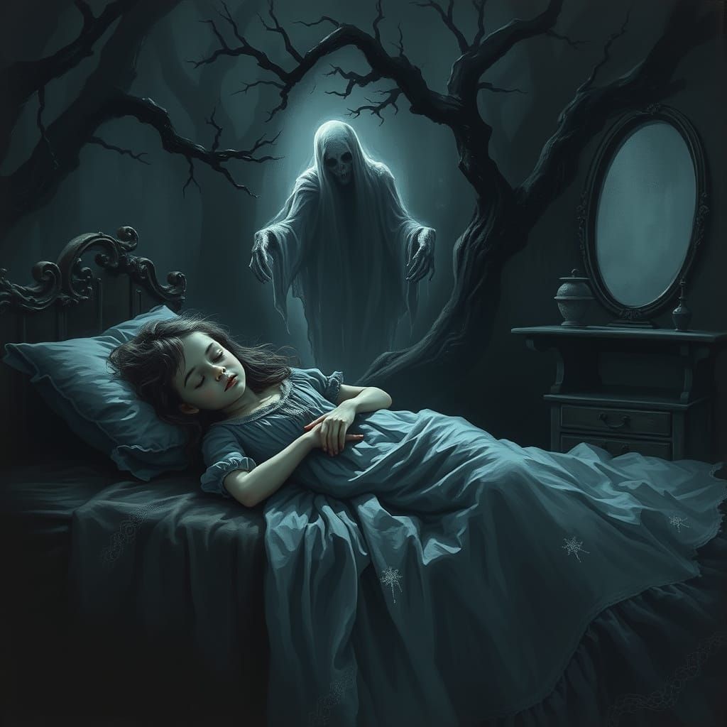 Ethereal Nightmare in Dark, Gothic Style