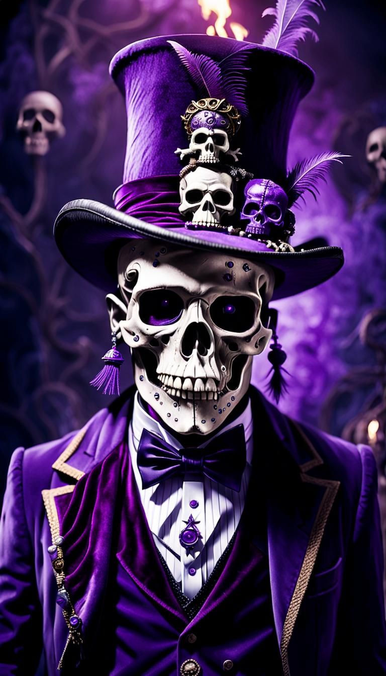 Mystical Voodoo Witchdoctor with Skull Mask