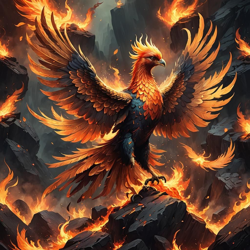 Phoenix fire wings