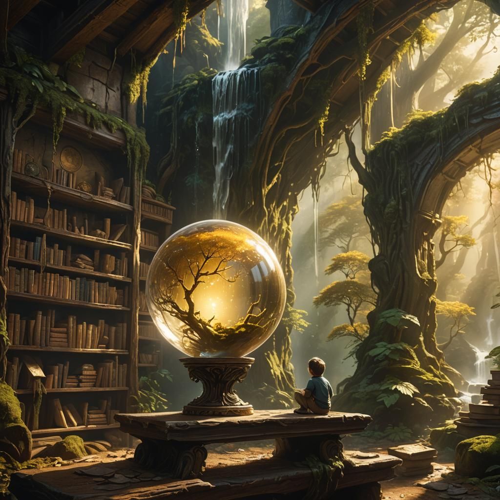 Dusty Room Orb Evokes Childhood Memories