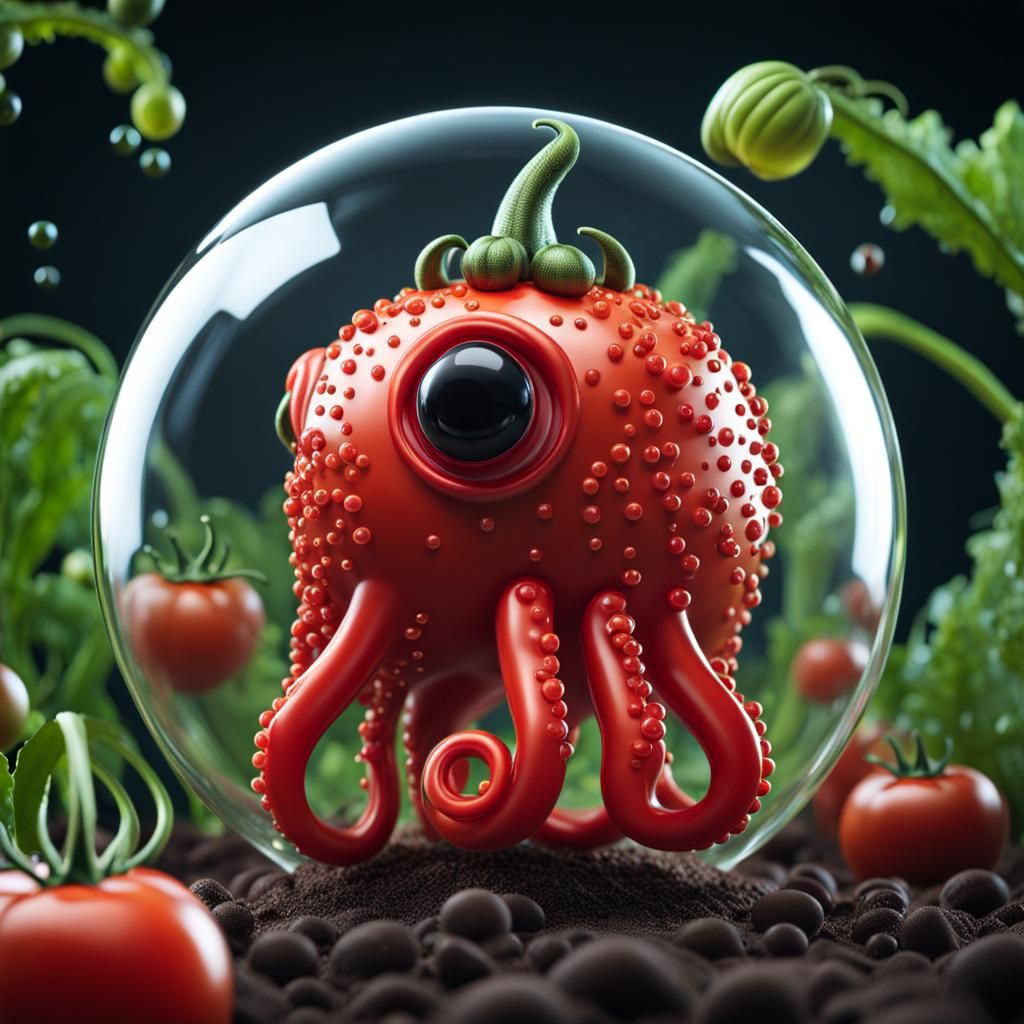 The creepy tomato keeper 🍅