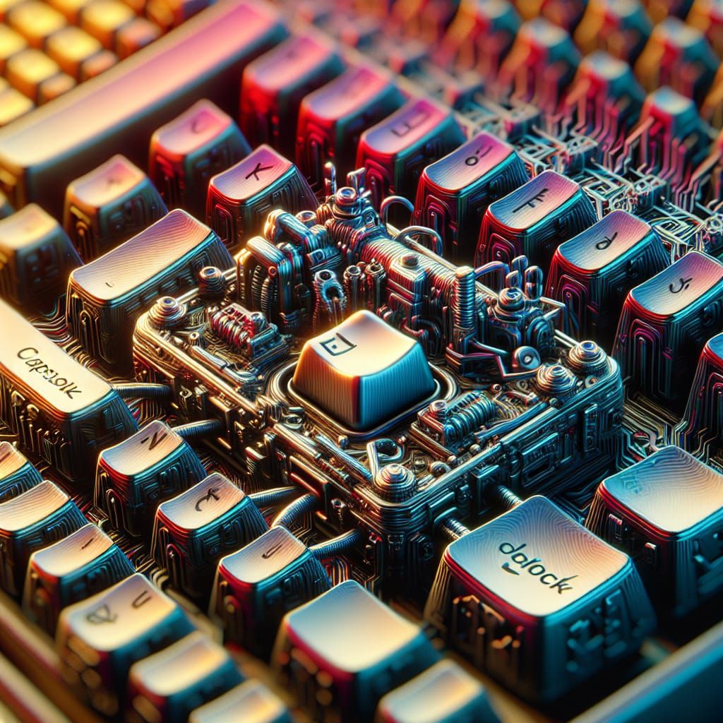 The mechanical keyboard