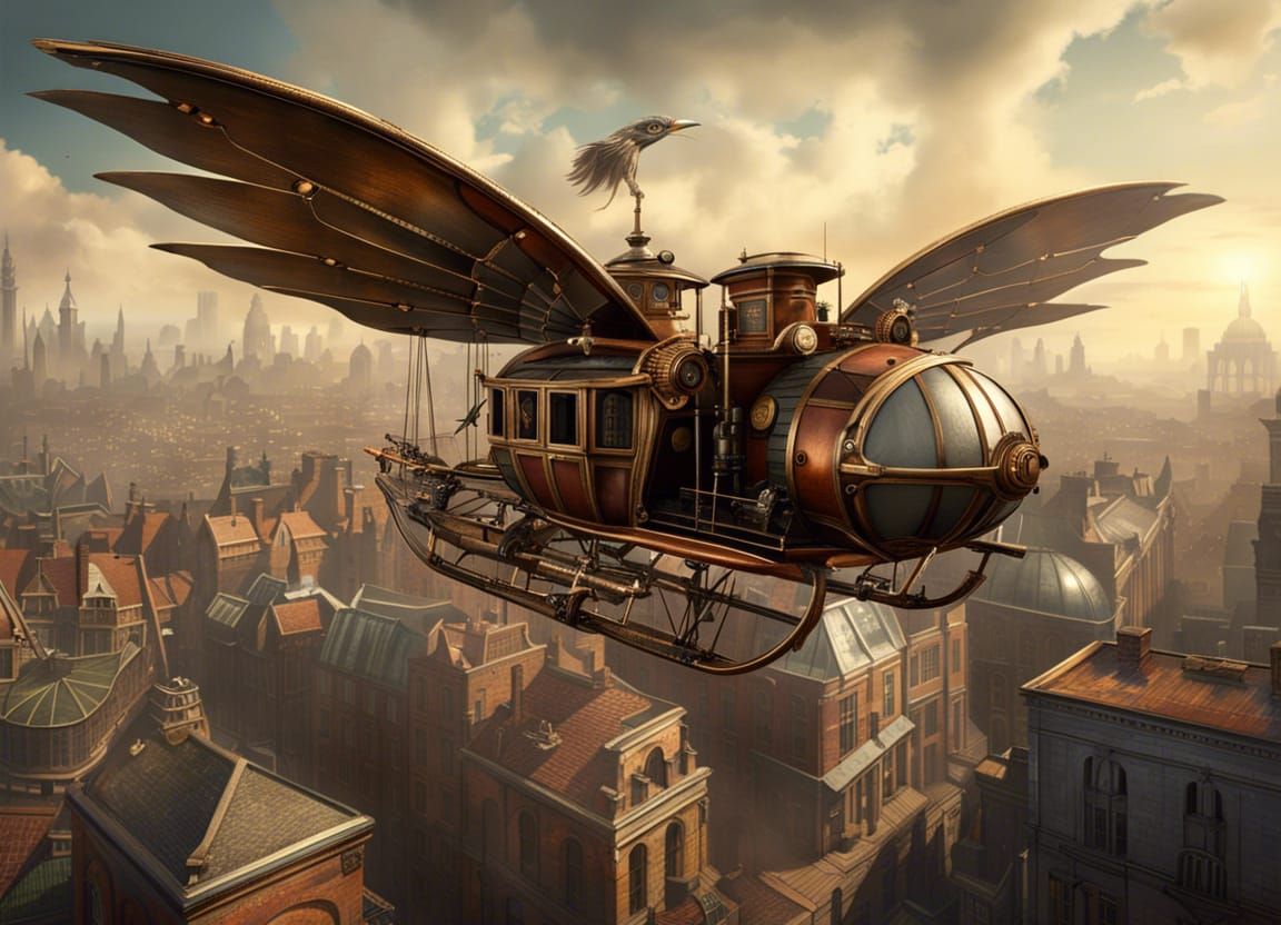 flying ornithopter (#301)