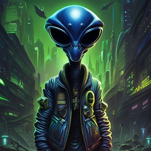 Mysterious Alien Creature from Another World