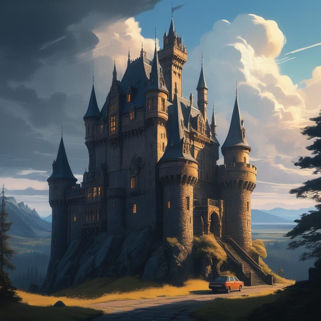 Fairytale Castle in Majestic HDR