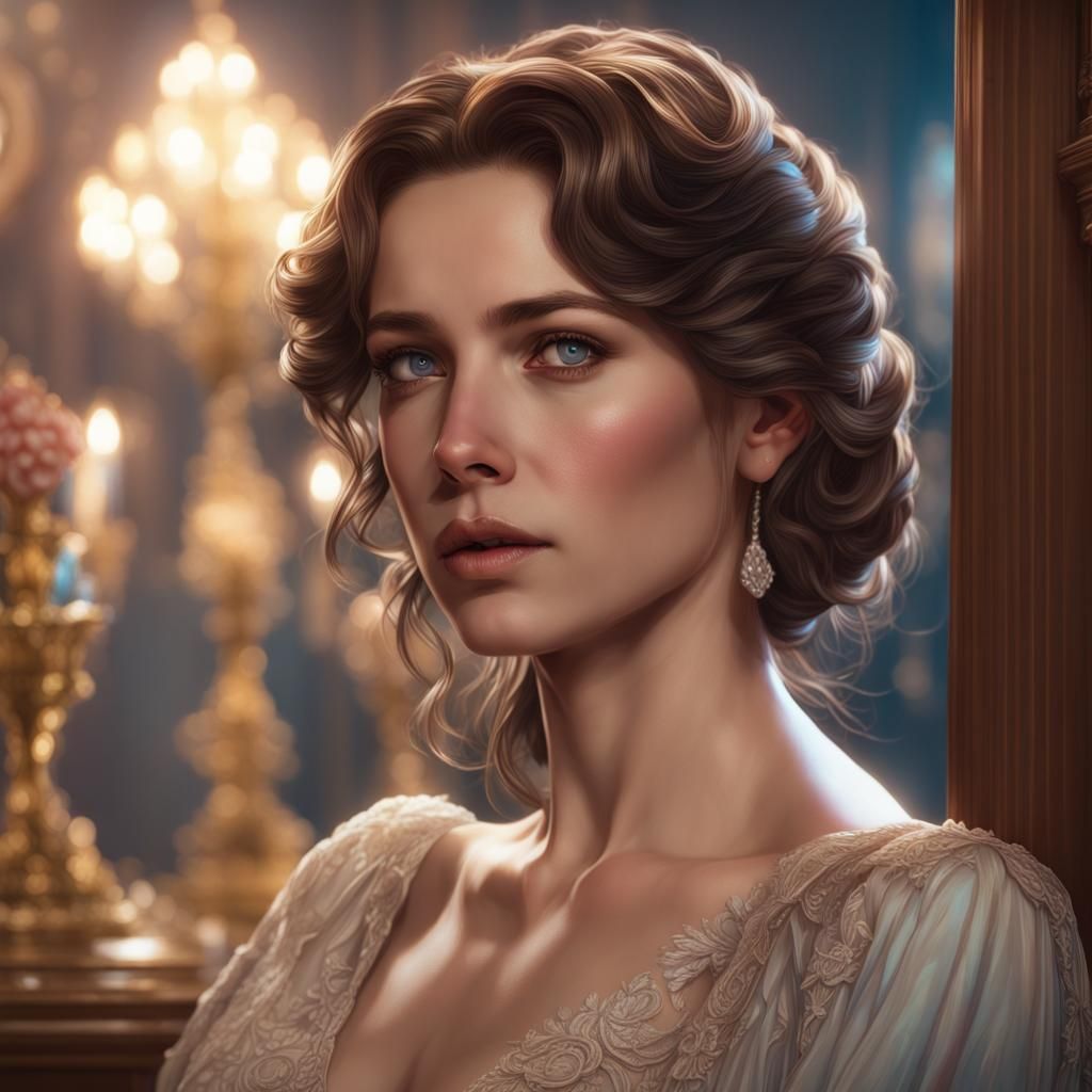 Detailed Portrait with Dynamic Lighting in Unreal Engine