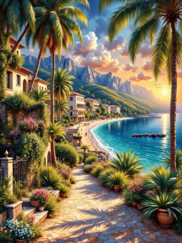 Mediterrán tengerpart