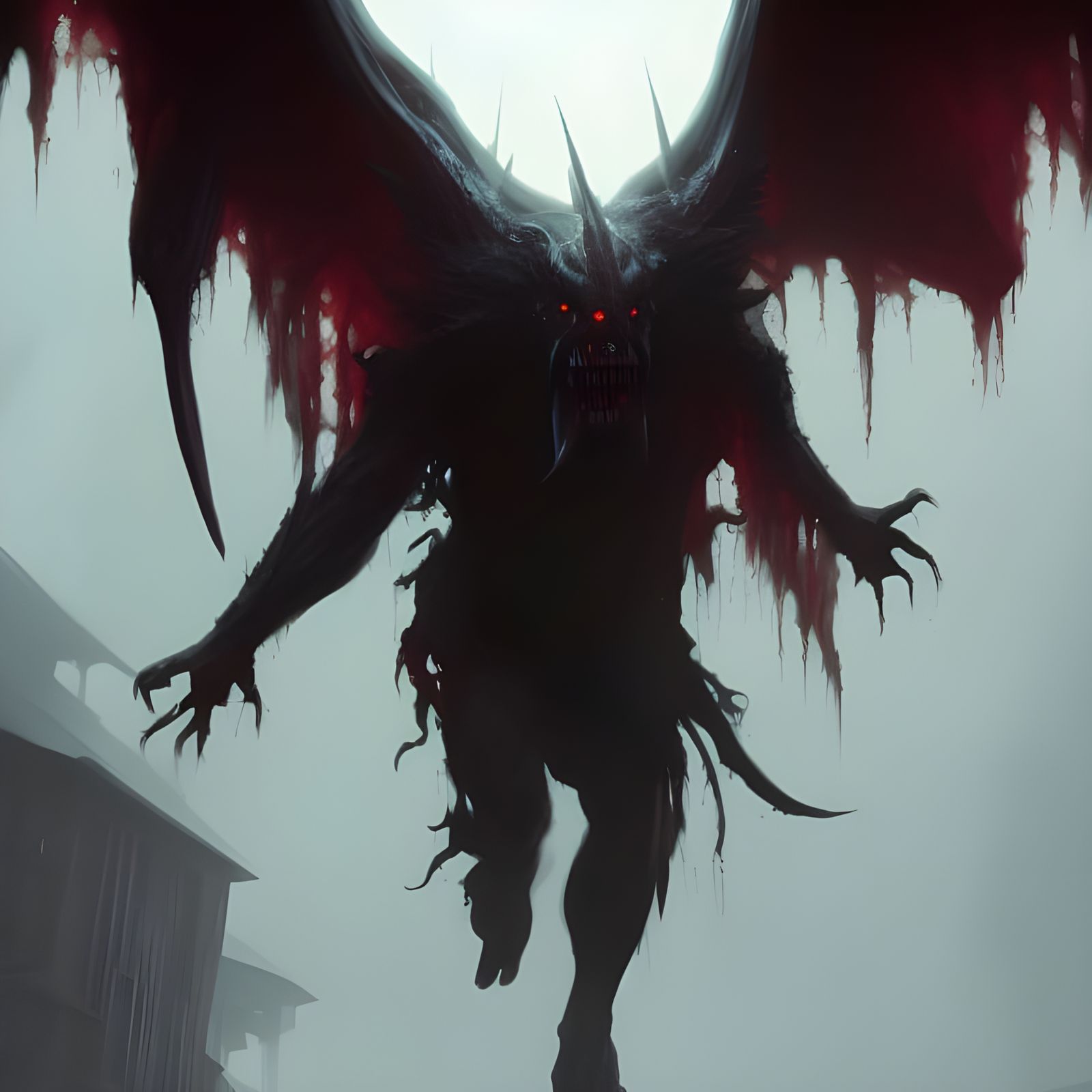 Demon Manifestations in Dark Fantasy Ultrarealism