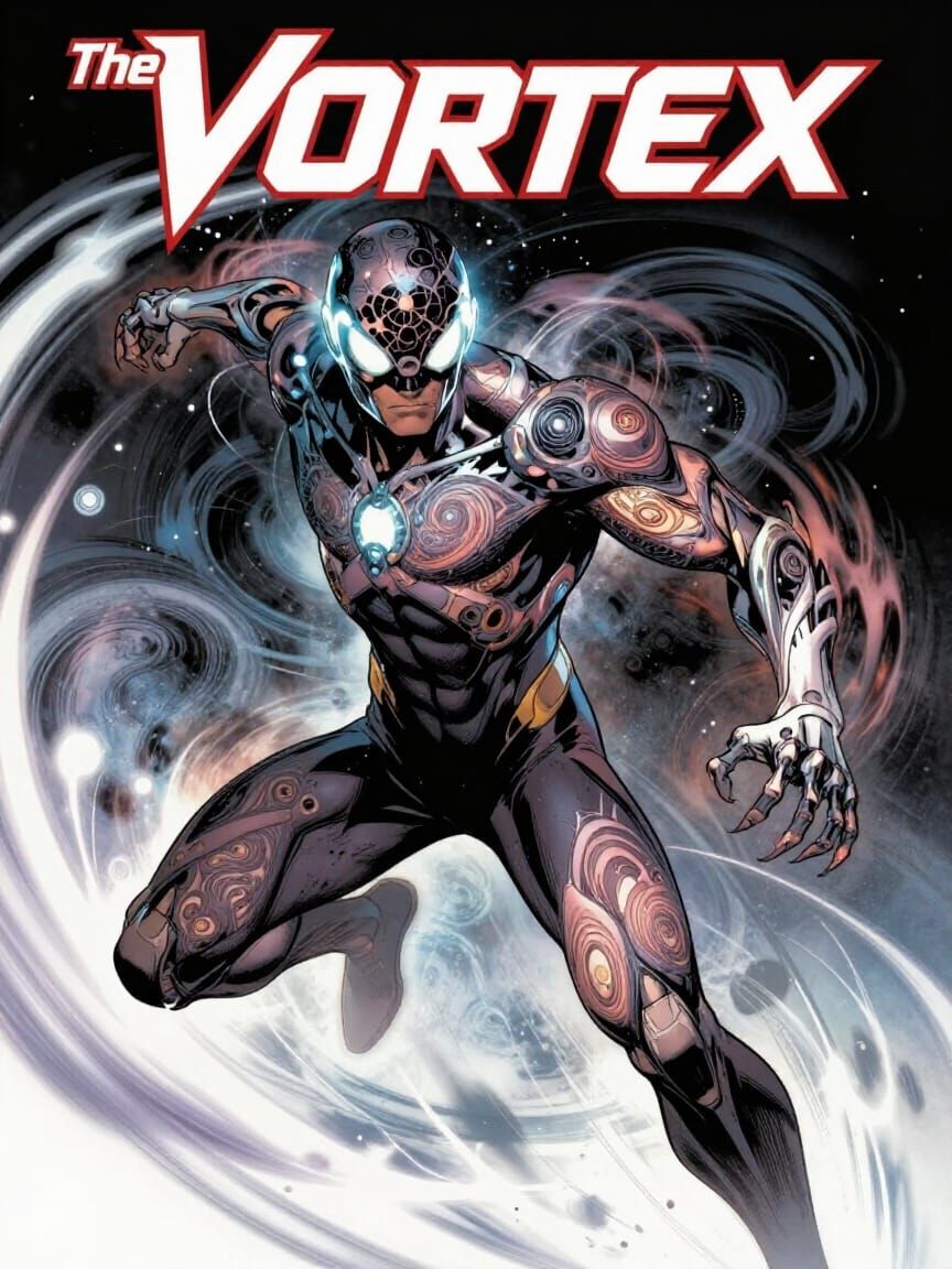 The Vortex: Speedster Comic Cover Art
