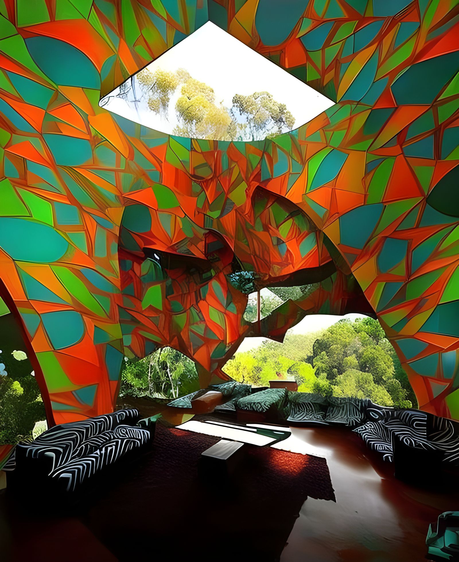 Weird Architecture with Optical Illusions, Hyperreal Paintin...