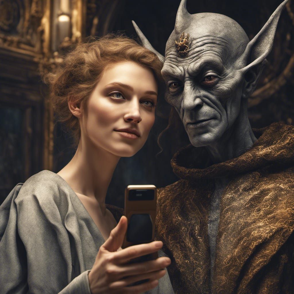 Selfie with a Dark Elf