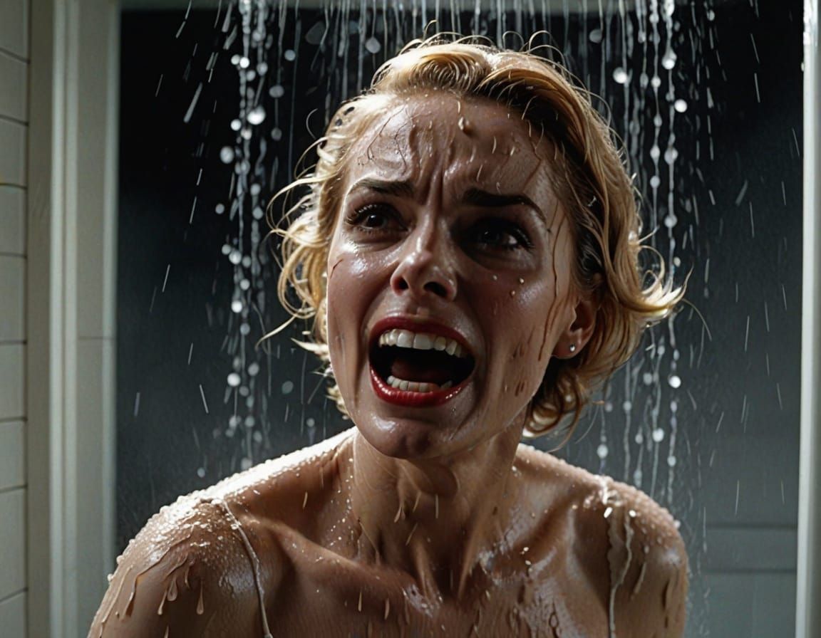 Janet Leigh in a Heart-Pounding Shower Scene
