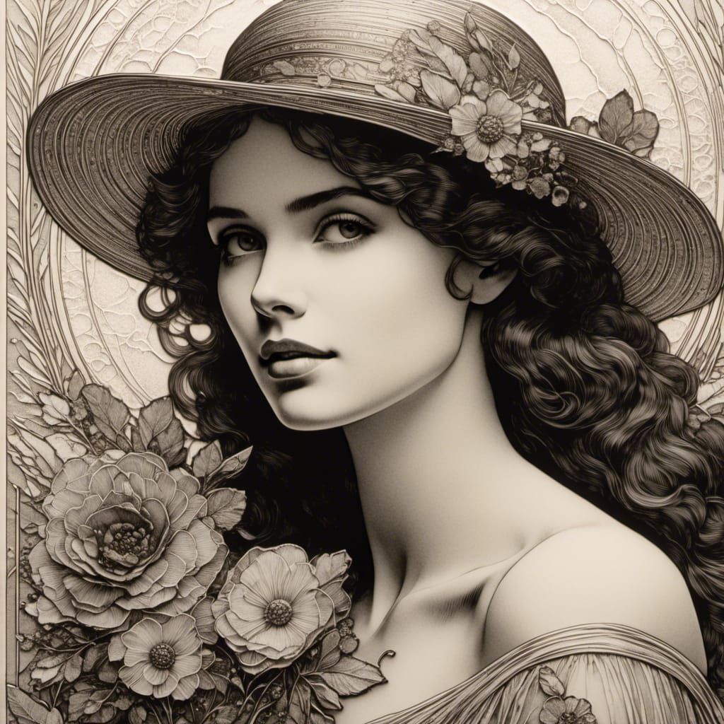 AI Generated Image: She Believes In Me