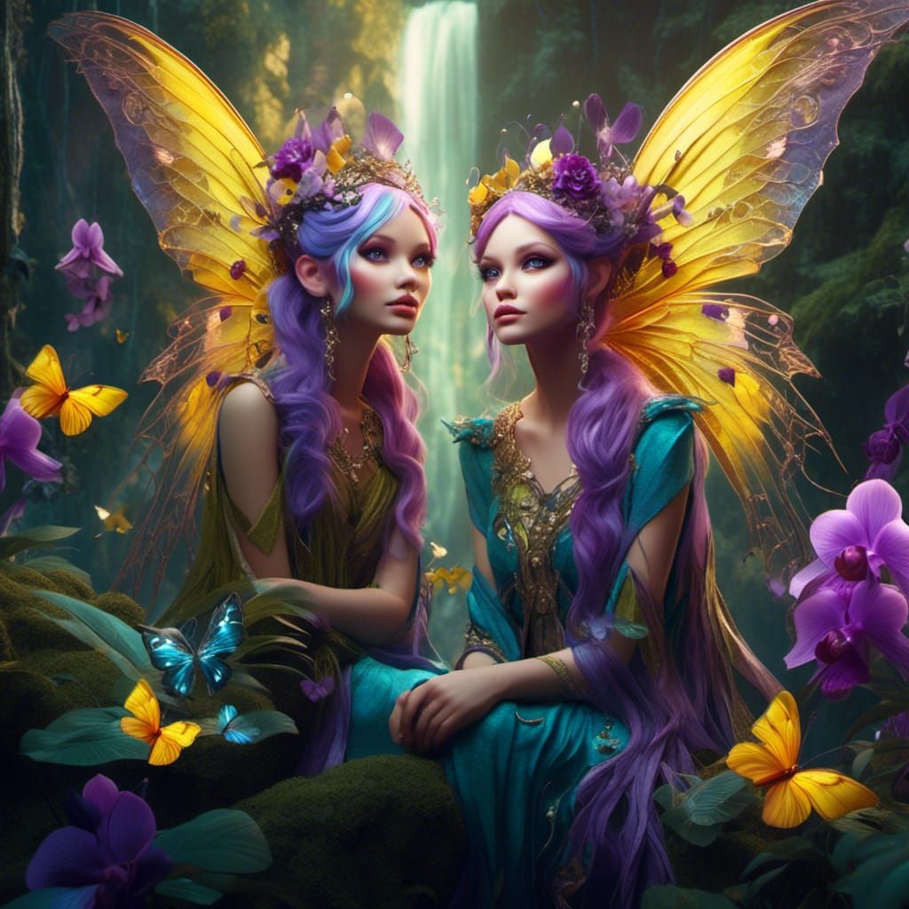 Twin Butterkins, Bree & Fee