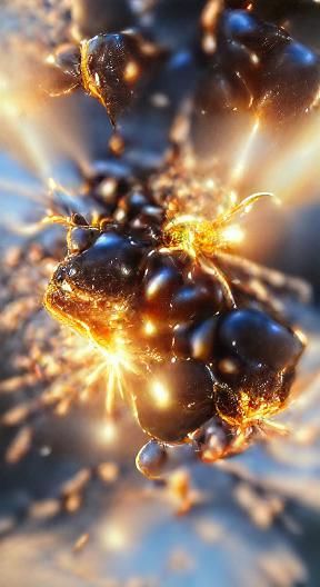Explosion of Dark Matter in Hyperrealistic 3D