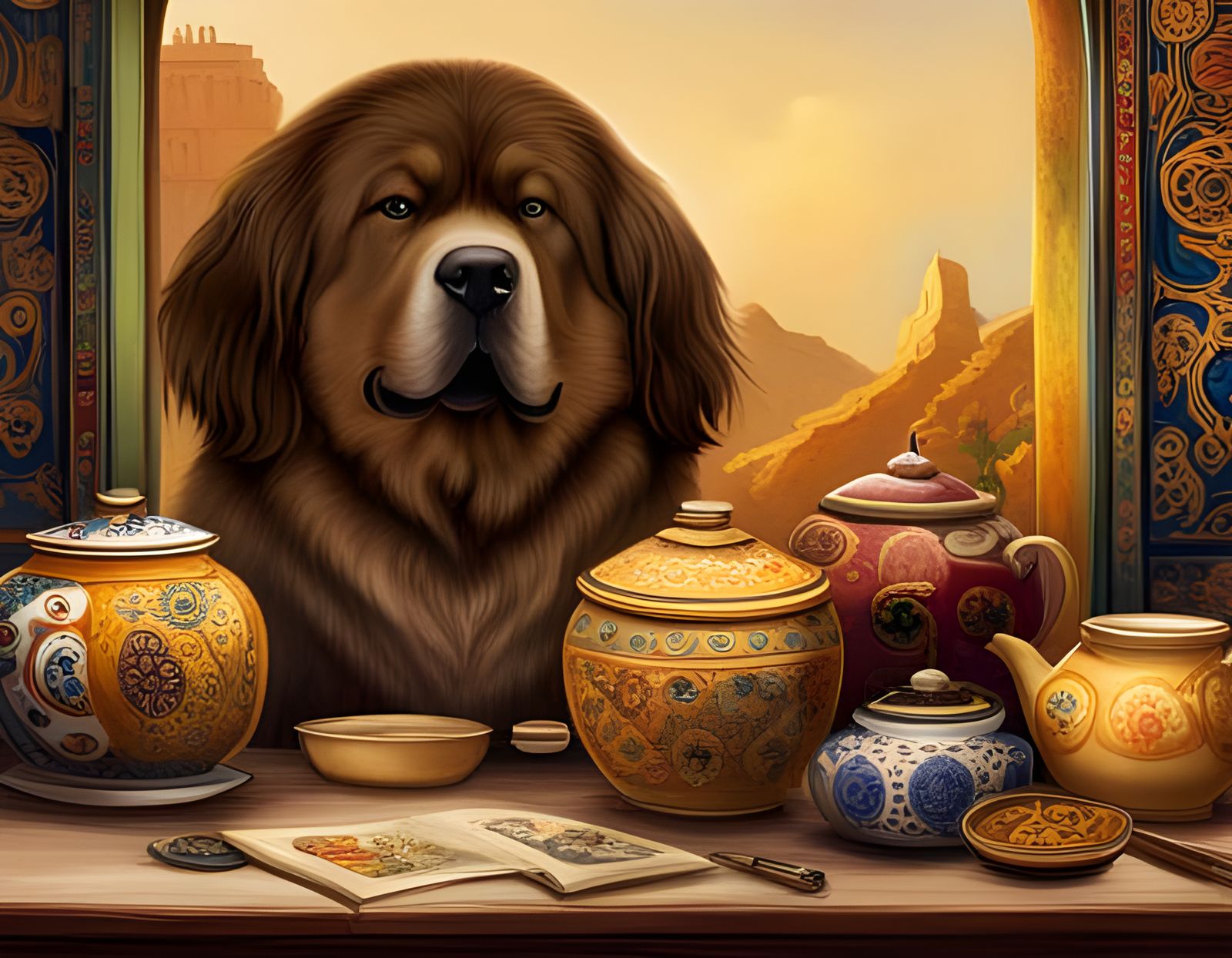 Tibetan Mastiff dog