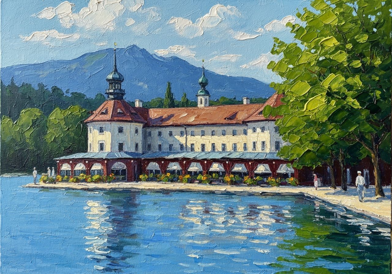 Austrian lakeside hotel