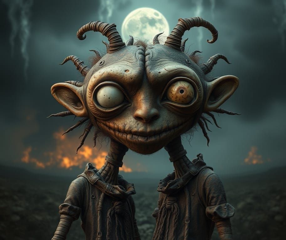 The Boomfuss with The Grotesque Figure