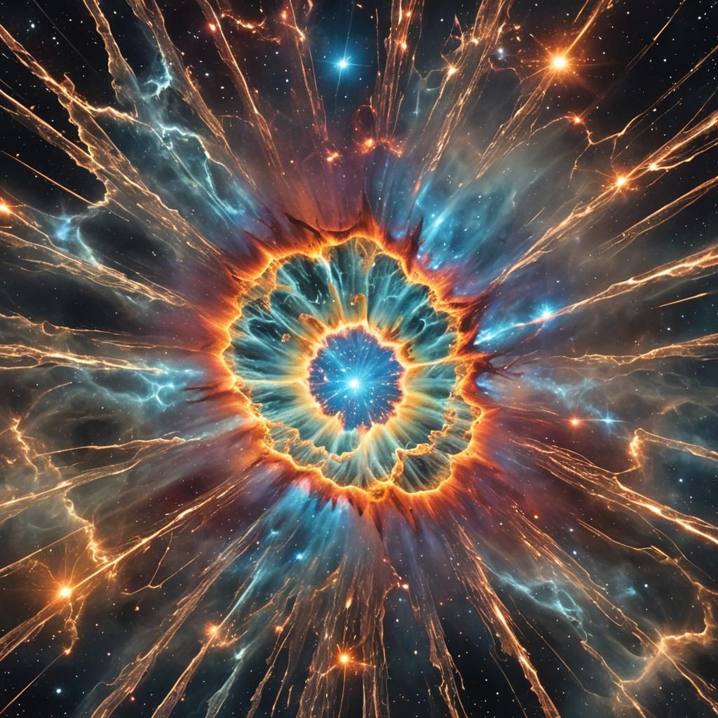 Spectacular Supernova Explosion
