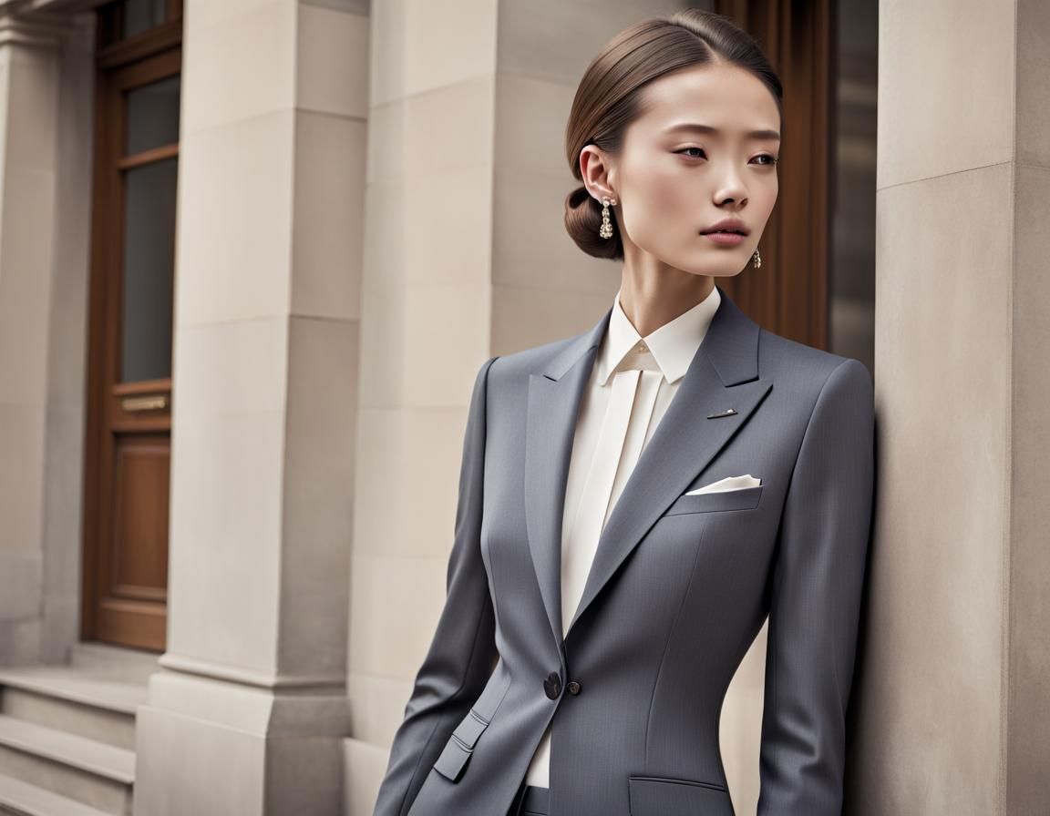 Effortless Sophistication Through Tailoring and Accessories