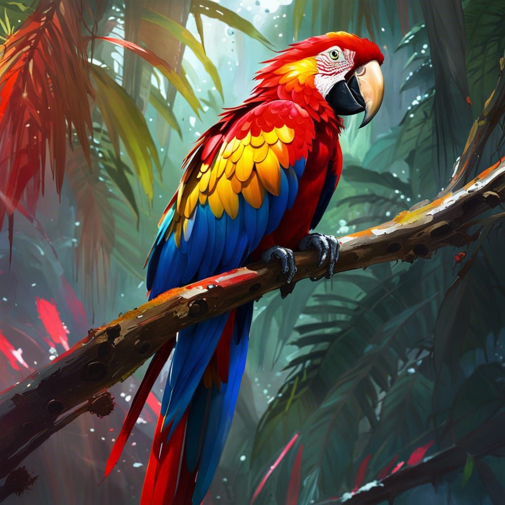 Scarlet Macaw
