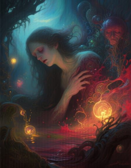 Limerence: Fantastical Concept Art Splash Screen