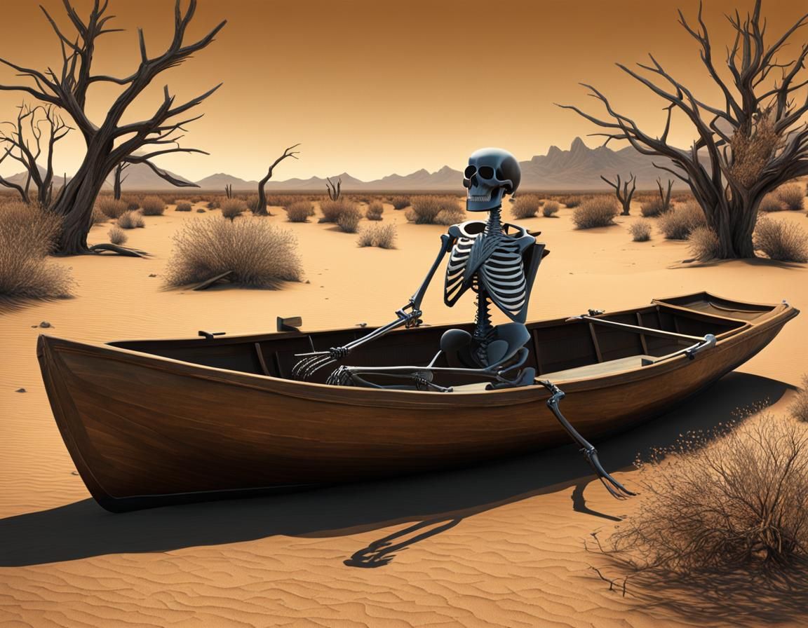 Surreal Desert Portal Reveals Vibrant World