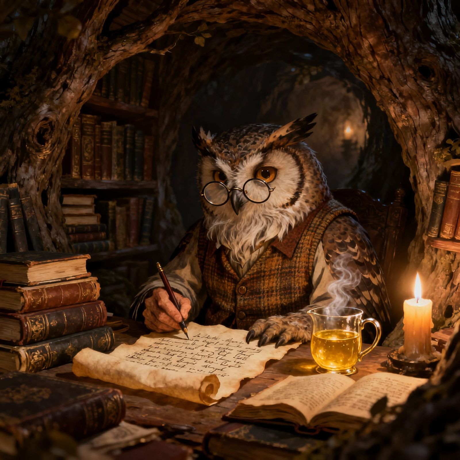 A wise old owl