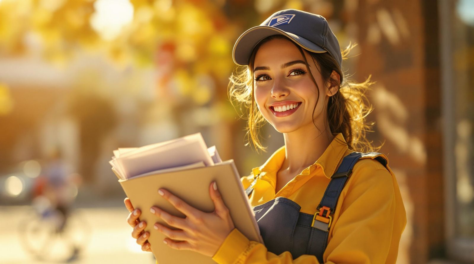 Gorgeous Mail Carrier in Hyper-Realistic 3D