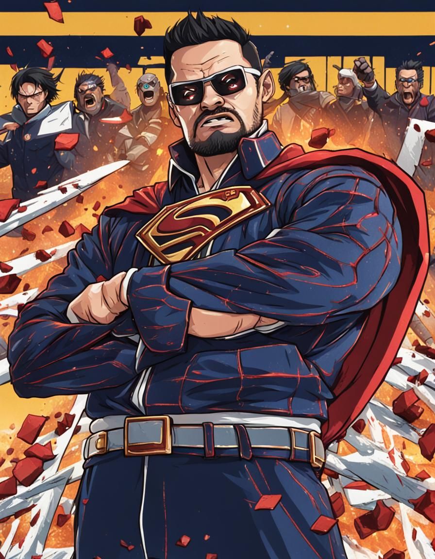 Super AGI Gone Mad: AI Profile Picture