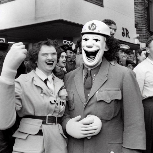 Ronald McDonald Wins World War Two