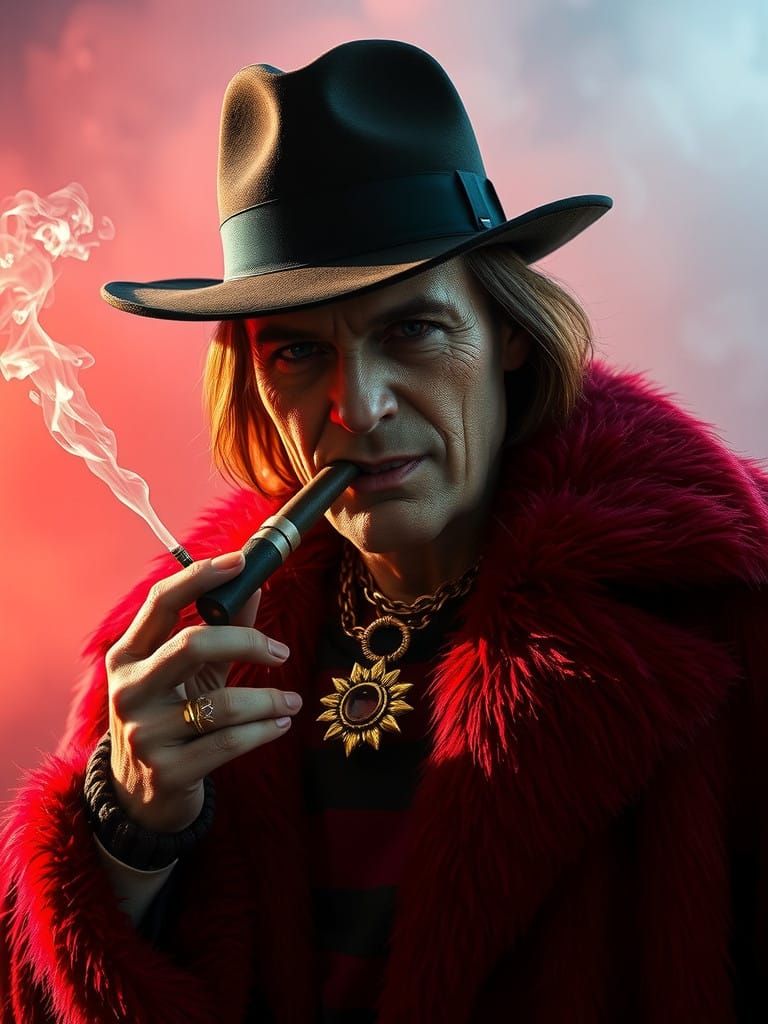 Freddy Kreuger in a Hellish Setting