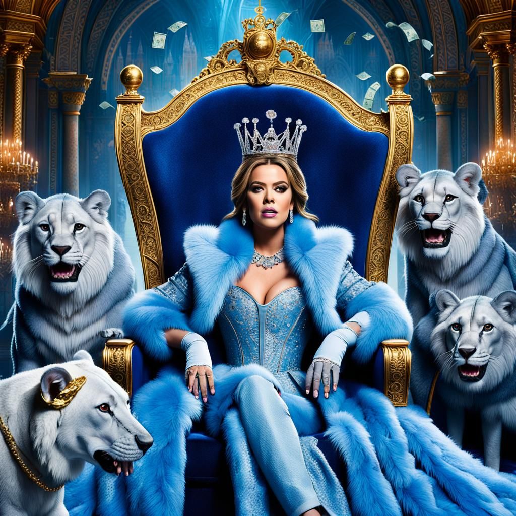 Cinderella on a Throne: Digital Matte Painting