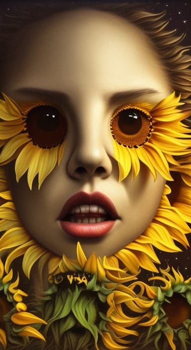 Feeling a bit sunflowery today