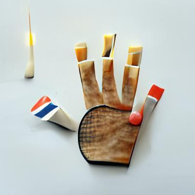 Detailed Study of a Hand in Academic Style