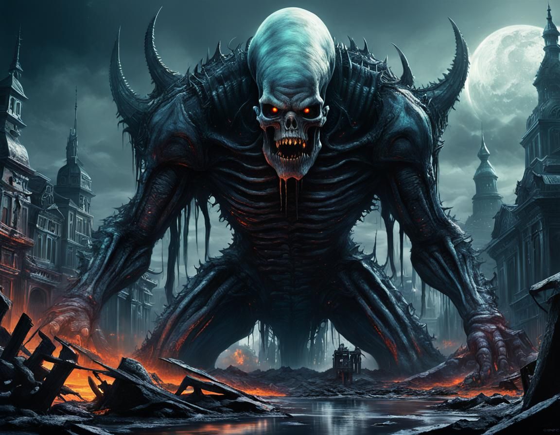 Monstrous Destruction: A Sinister Aetherpunk Fantasy