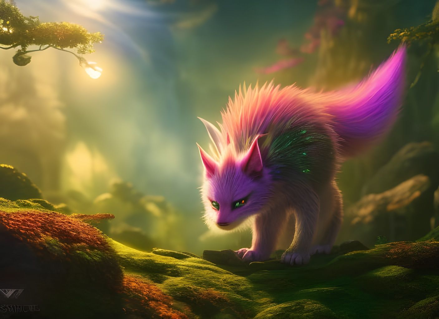 Mythical Creature of The Gemma Praeclarum Forest