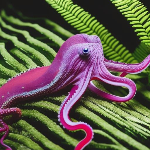 Octopus Chameleon Beetle Chase in Natural Light