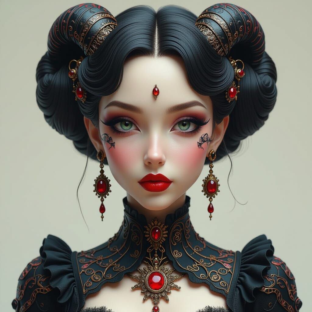 Sarghal's Female: Ultra Realistic 3D Render