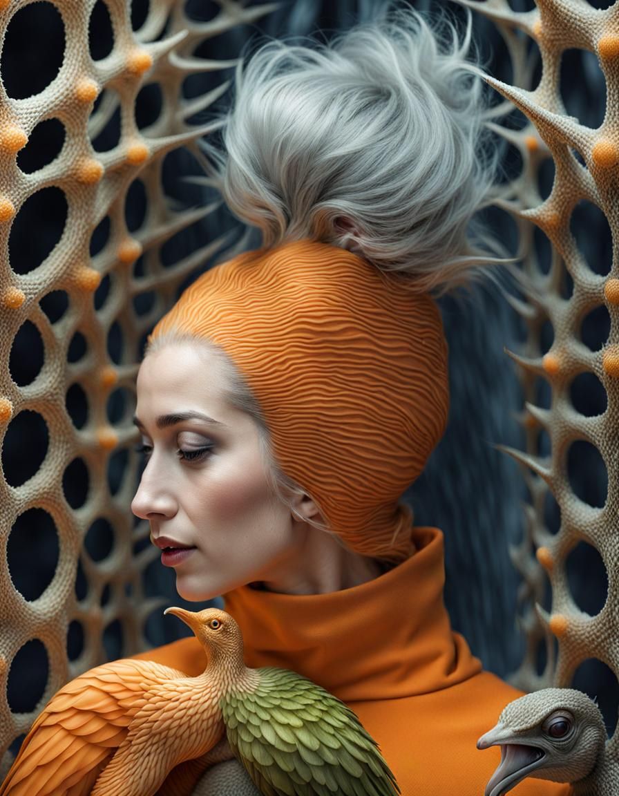 Dreamy Portraits of Beautiful People and Alien Pets