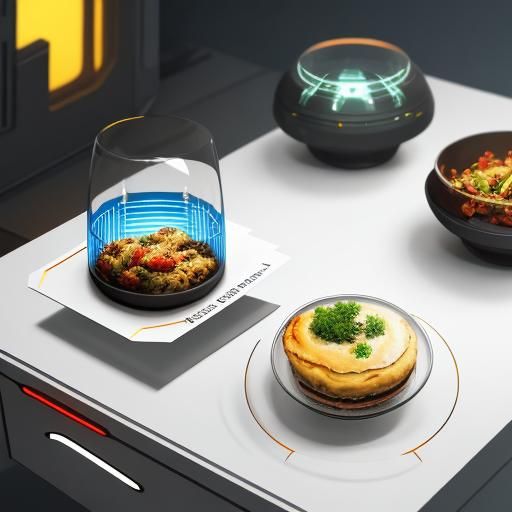 Futuristic Management and Leadership Concept Art