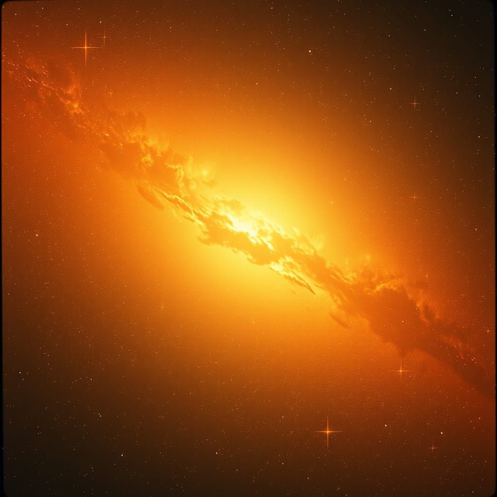 Cinematic Celestial Masterpiece of Golden Light