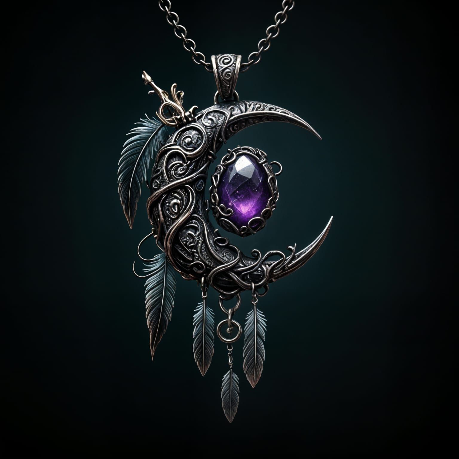 Mystical Amulet Cursed by an Ancient Witch