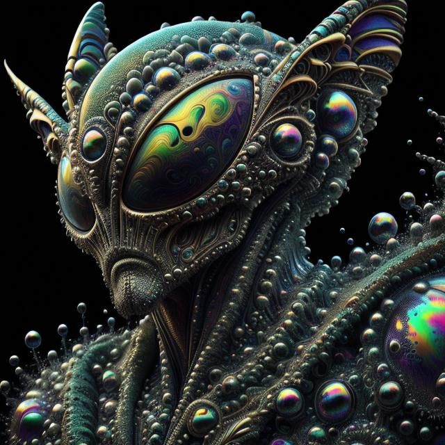 Robot Insects Versus Gremlin Swarm, Bubbly Style