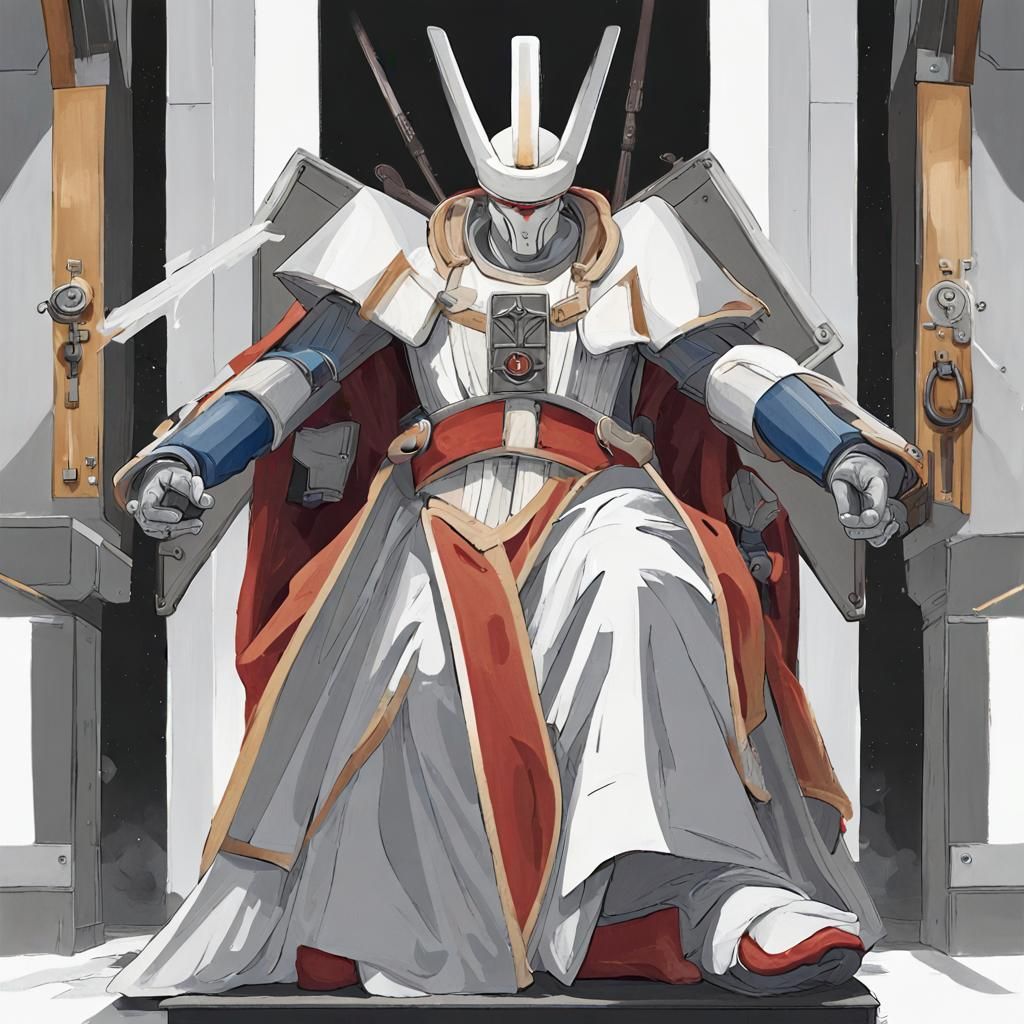 Papal Gundam V3: Max Performance Holy Spirit Robot