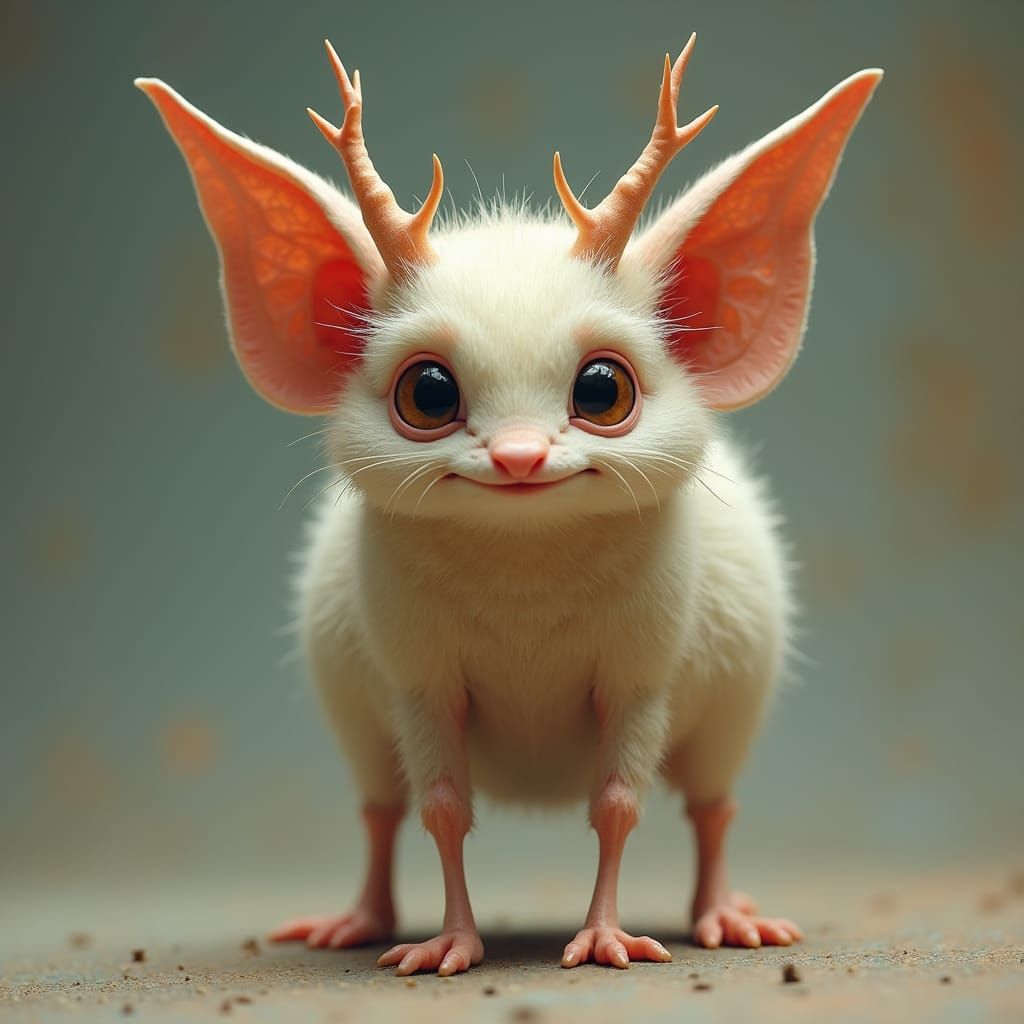 Ridiculous Critter with Thorn Ears and Popping Eyes