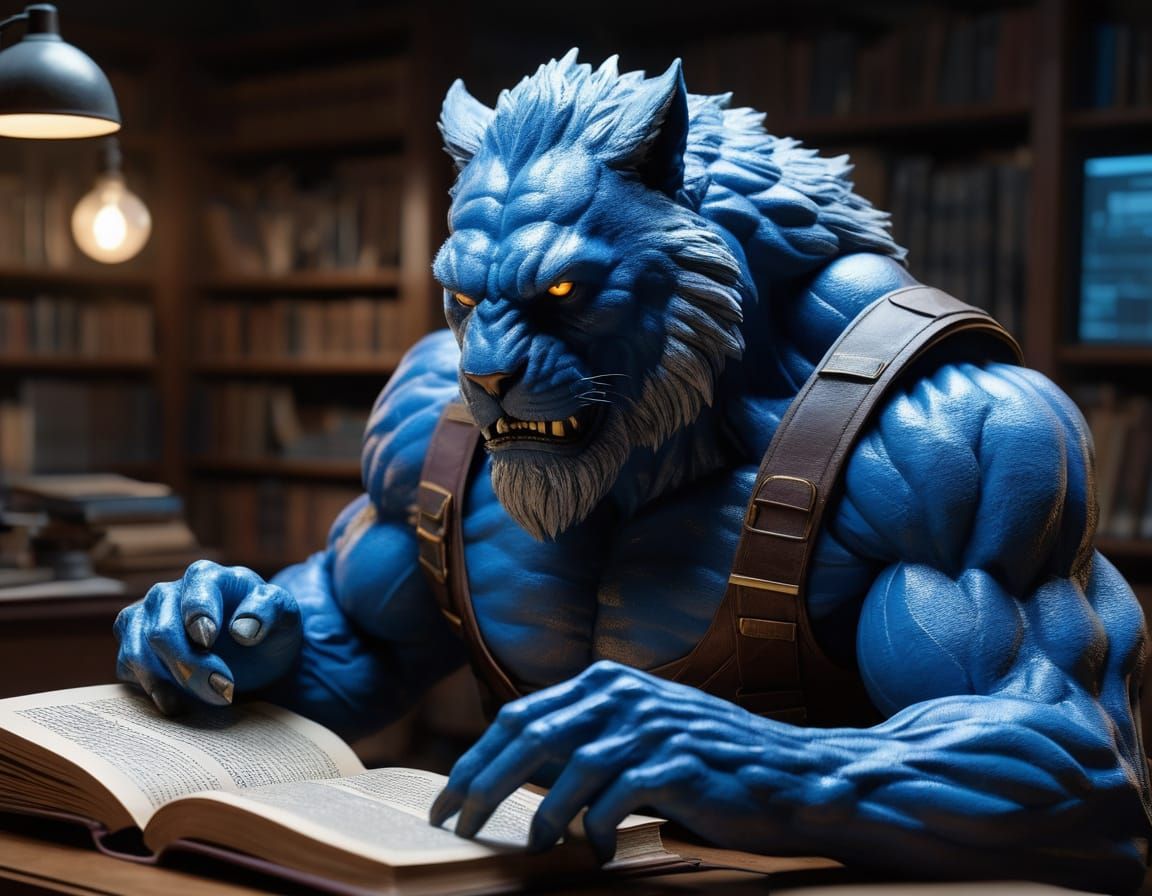 Hyper-Realistic Mutant in Cinematic Digital Art