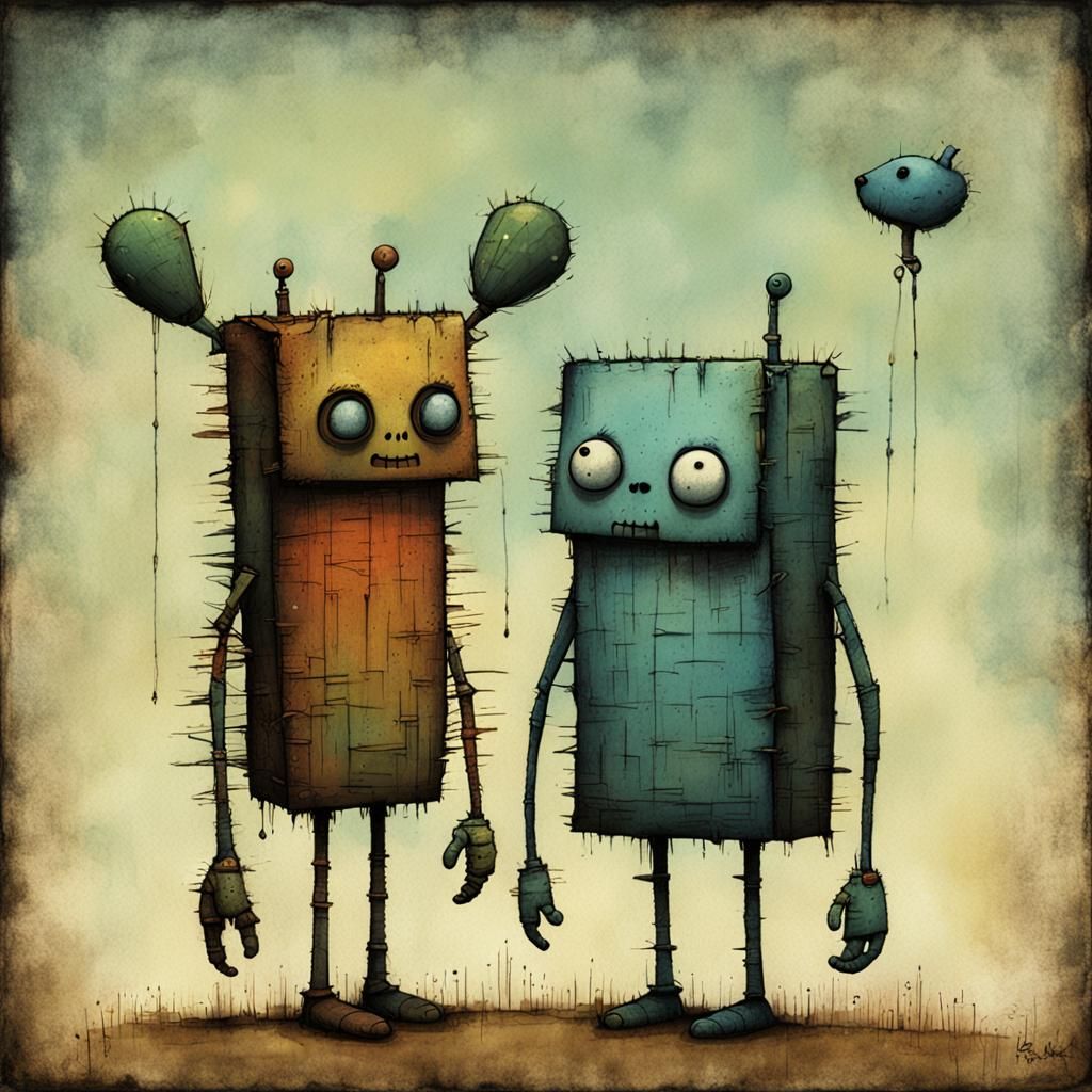 Box Beastie best friends